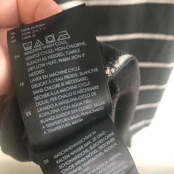 Brixton Short Sleeve Striped Tee XS NWT - Picture 6 of 13